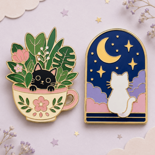 Custom Hard Enamel Pins