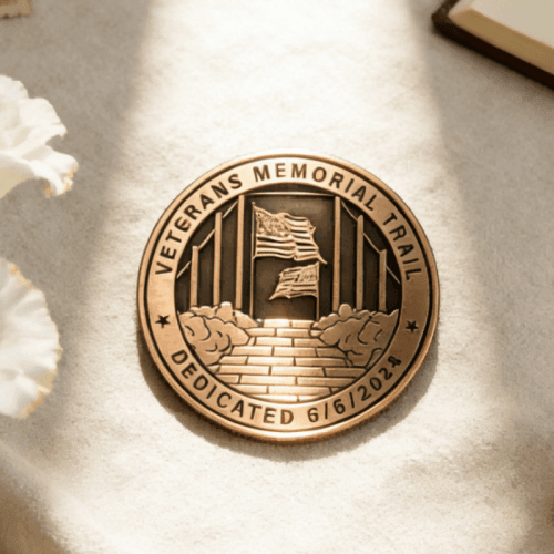 Die struck coin