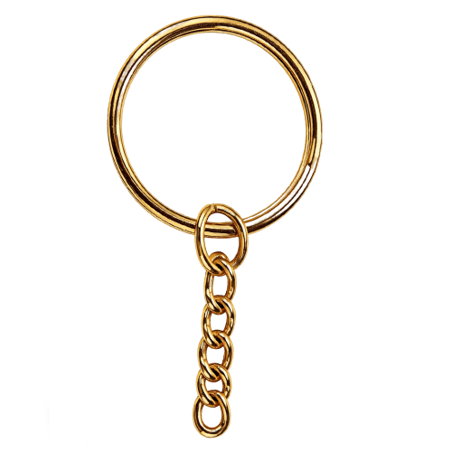 Split Ring with Chain (Free)