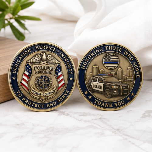 Custom Police Coins