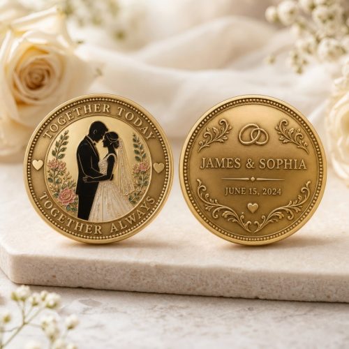 Custom Wedding Coins